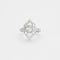 Bague 54 Bague ancienne losangique diamants 58 Facettes 31300537