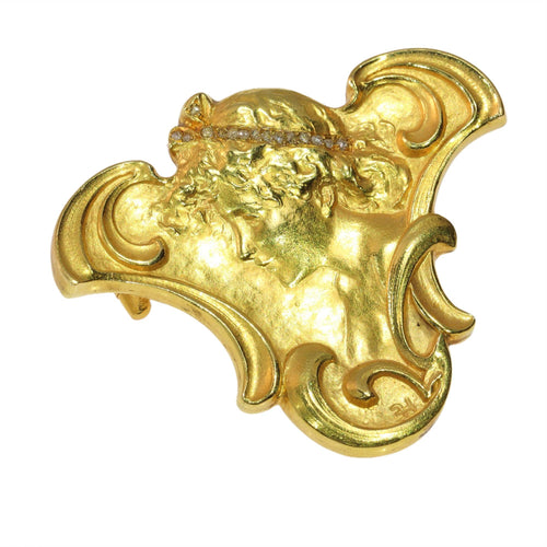 Montre Le flair artistique des années 1900 : la beauté organique d'une œuvre Art nouveau 58 Facettes 16333-0135