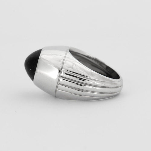 Bague 50 BAGUE BOUCHERON "JAIPUR" OR GRIS 18K 58 Facettes