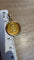 Pendentif AUGIS - Médaille Plus qu’hier, moins que demain - or jaune 58 Facettes 096531084332