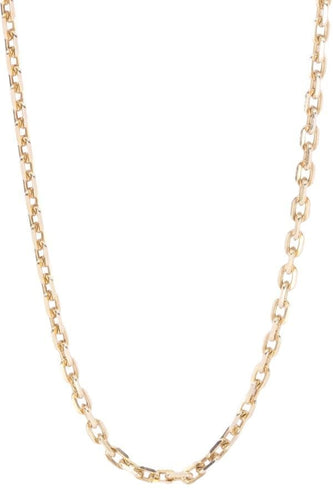 Collier CHAINE MAILLE FORÇAT DIAMANTÉE 58 Facettes 087501