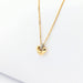 Collier Collier coeur en or jaune et diamants 58 Facettes 30893