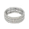 Bague 53 Mauboussin Bague  Bandeau Le premier jour  Or blanc Diamant 58 Facettes 4567833RV