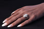 Bague 56 Allure Vintage : Bague en diamant Art Déco des années 1950 58 Facettes 24002-0086