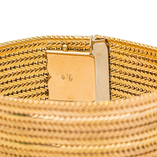 Bracelet Manchette Or jaune