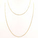 Collier Collier en or 18 carats 58 Facettes