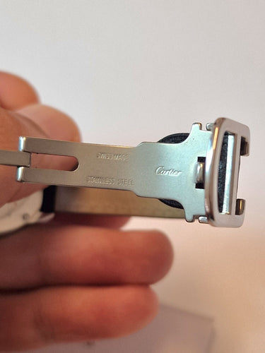 Montre Montre Ronde De Cartier (Acier Solo) 2021 29 mm 58 Facettes