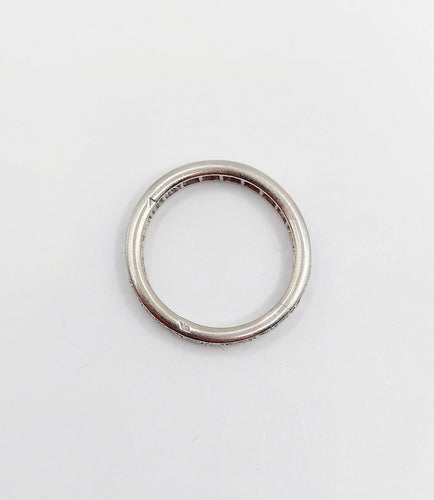 Alliance américaine Art Déco Platine et 0,66 carats de diamants 58 Facettes A06233