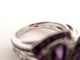 Bague 52 bague MAUBOUSSIN subtile dualite t52 amethyste diamants or blanc 18k 58 Facettes 267691
