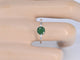 Bague 54 Bague en or blanc avec émeraude 58 Facettes 2206
