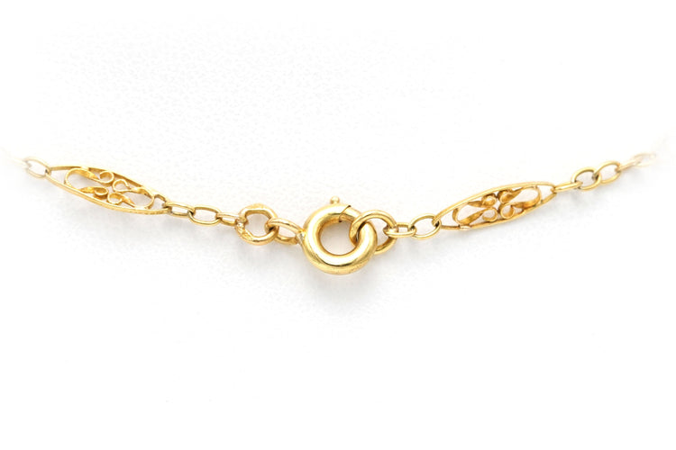 Collier Collier en or jaune 58 Facettes B611