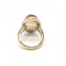 Bague 52 Bague en or jaune et argent avec quartz rutile 58 Facettes D363902SO