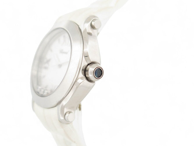 Montre montre CHOPARD happy sport 278475-3016 36mm acier diamants 58 Facettes 271299