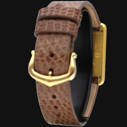 Montre Cartier Montre Tank Vermeil 58 Facettes MT42665