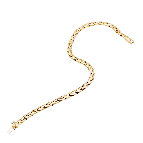 Bracelet Bracelet vintage Cartier or jaune. 58 Facettes 34710