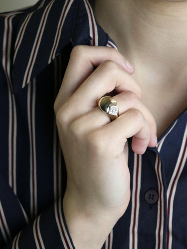 Bague 50 FRED Bague bicolore diamants 58 Facettes 1216.5