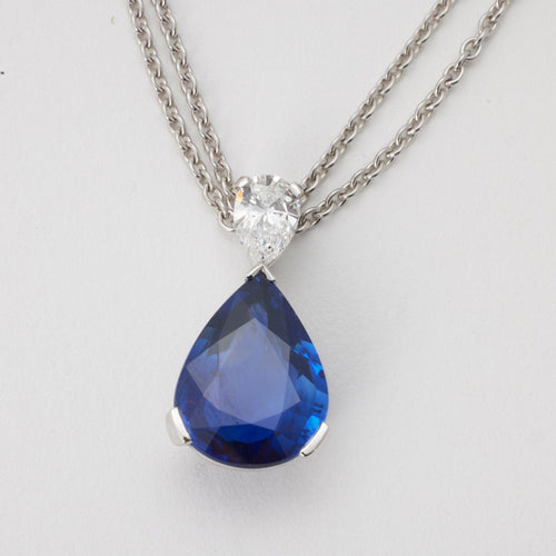 Pendentif Pendentif saphir 58 Facettes