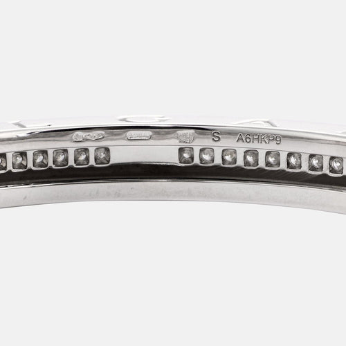 Bracelet BULGARI - Bracelet B.Zero1 en or blanc et diamants 58 Facettes