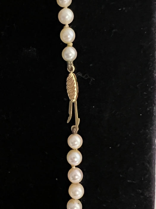 Collier Collier 79 Perles De Culture Fermoir Or 58 Facettes