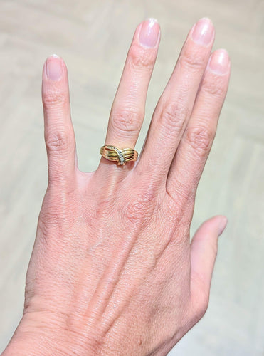 Bague Bague en or et diamants 58 Facettes