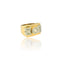 Bague 51.5 Bague Tank en diamant vers 1940 58 Facettes