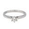 Bague 53 Bague Solitaire Or blanc Diamant 58 Facettes 4342805RV
