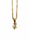 Collier Collier or jaune et diamant 0,10 ct 58 Facettes 1247