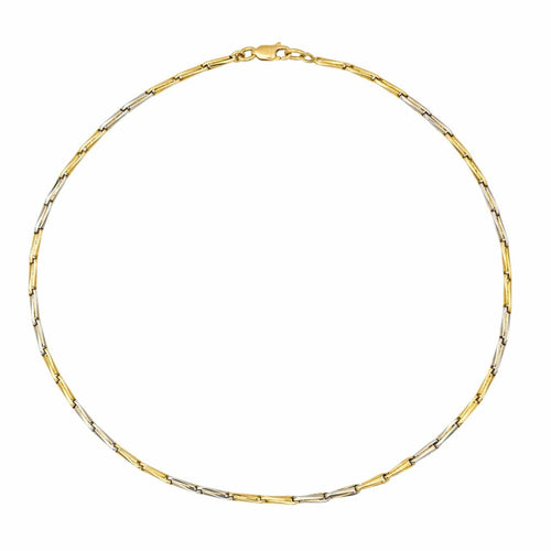 Collier Collier Maille Or jaune, Or blanc 58 Facettes 578112CD