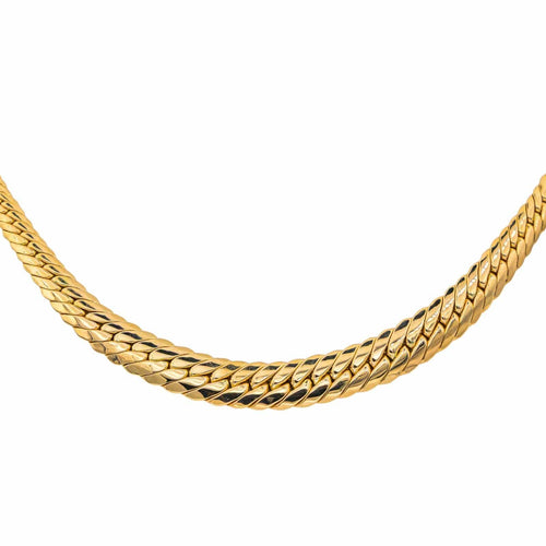 Collier Collier Maille anglaise Or jaune 58 Facettes 4723996CN