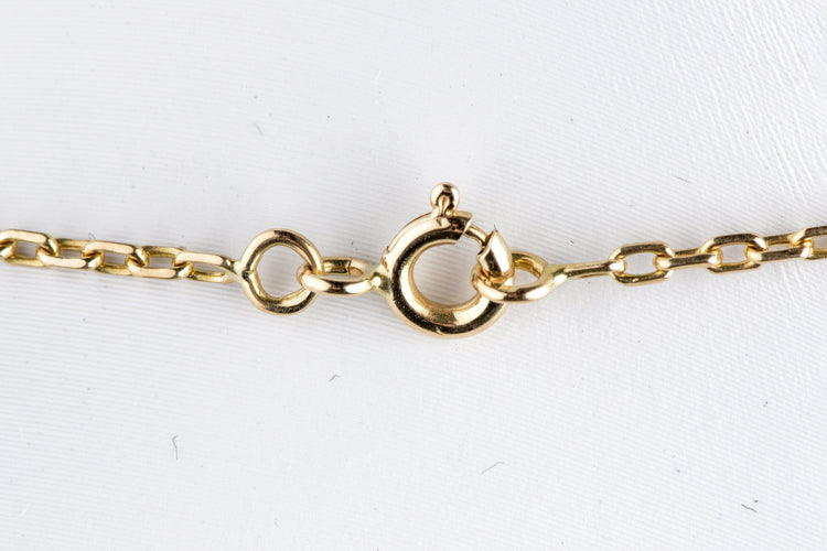 Collier Collier Pendentif Augis 18 carats Or jaune  + qu'hier - que demain  0.06ct Rubis 58 Facettes CLAUGIS-107