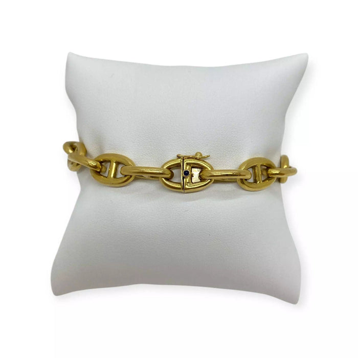 Bracelet Bracelet maille marine or jaune 58 Facettes 330069617