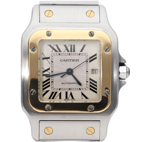 Montre Cartier Montre Santos Galbée 58 Facettes MT42753