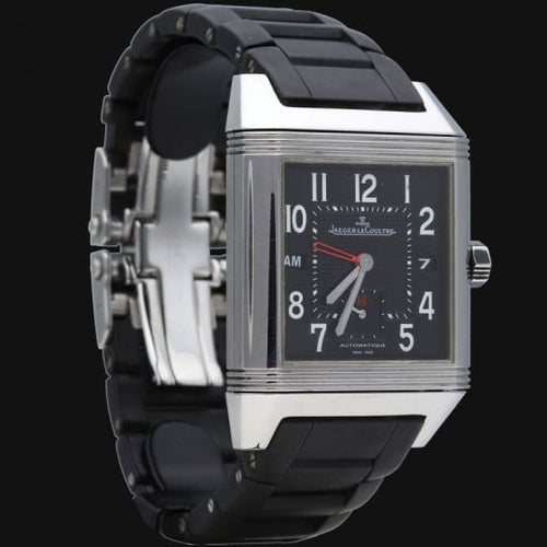 Montre Jaeger Lecoultre Montre Reverso Squadra Hometime Gmt 58 Facettes MT44231