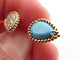 Boucles d'oreilles boucles d'oreilles BOUCHERON serpent boheme or 18k diamant 0.16ct turquoise 58 Facettes 271373