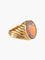 Bague 51 Bague Godron Or Jaune Citrine Madère 58 Facettes