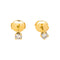 Boucles d'oreilles Boucles d'oreilles Puces Or jaune Diamant 58 Facettes 4608586CN