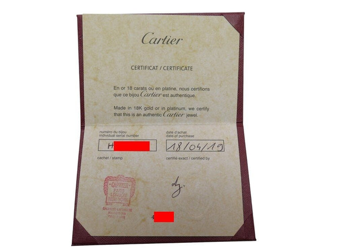 Collier collier CARTIER pendentif love crb212400 40 or jaune 18k 58 Facettes 268742