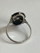 Bague 56 Bague Art Déco platine onyx diamants 58 Facettes 4536