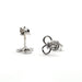 Boucles d'oreilles Boucles d'oreilles fleurs or blanc diamants 58 Facettes