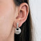Boucles d'oreilles Pendants d'oreilles or blanc et diamants 58 Facettes GULK203