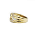 Bague 54 Bague or jaune et diamants 58 Facettes 220099R