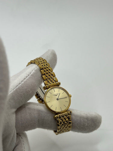 Montre Longines La Grande Classique Plaqué or 58 Facettes