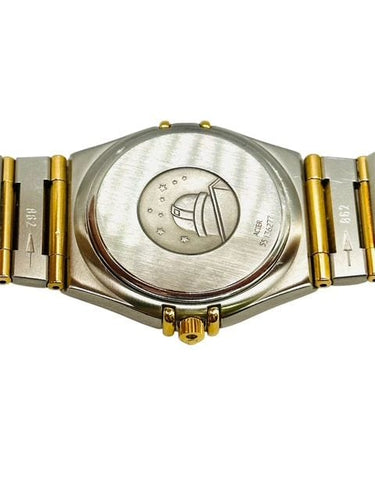 Montre OMEGA - Montre Constellation acier/ or jaune 58 Facettes