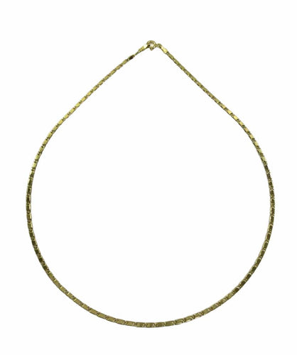 Collier Chaine En Or Jaune 58 Facettes