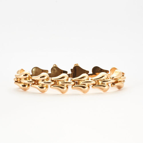 Bracelet BRACELET DES ANNEES 50 TOUT OR 58 Facettes 34200337