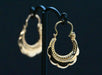 Boucles d'oreilles Boucles d'oreilles vintage en or 18 carats 58 Facettes