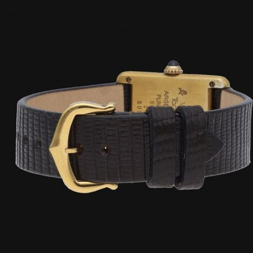 Montre Cartier Montre Tank Vermeil 58 Facettes MT44306