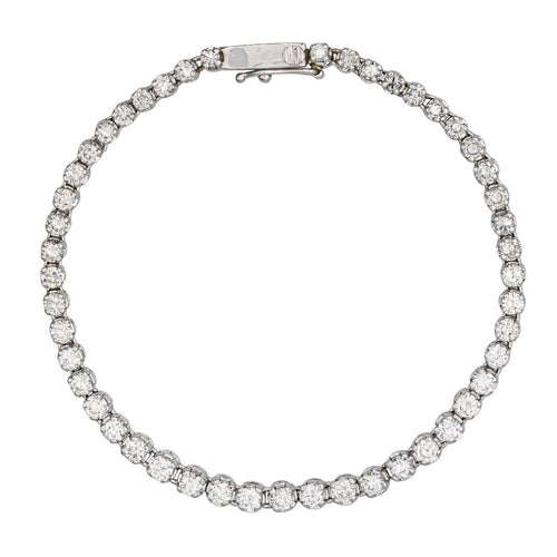 Bracelet Bracelet Rivière Or blanc Diamant 58 Facettes 3394074CN