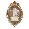 Pendentif Broche/pendentif camée victorien avec médaillon représentant Cupidon et Bacchus foulant des raisins, automne d'après Thorvaldsen 58 Facettes 21130-0149