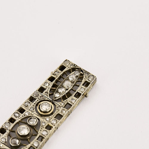 Bracelet Bracelet en or blanc et diamants 58 Facettes LJ32